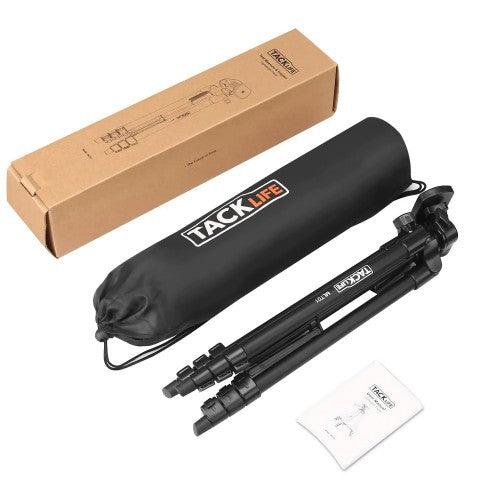 TACKLIFE 55-Inch Lightweight Aluminum Tripod for Travel/Camera/Smartphone with Carry Bag - Toytexx TACKLIFE 55-Inch Lightweight Aluminum Tripod for Travel/Camera/Smartphone with Carry Bag - Toytexx